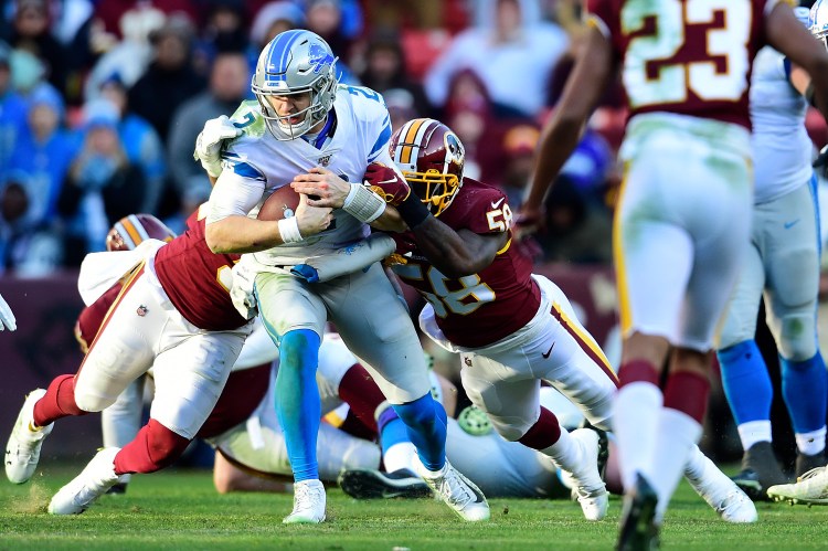 Detroit Lions v Washington Redskins