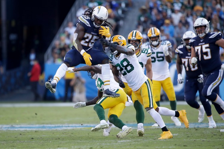 Packers Chargers Football